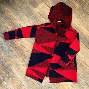 Hooded sweater/jacket